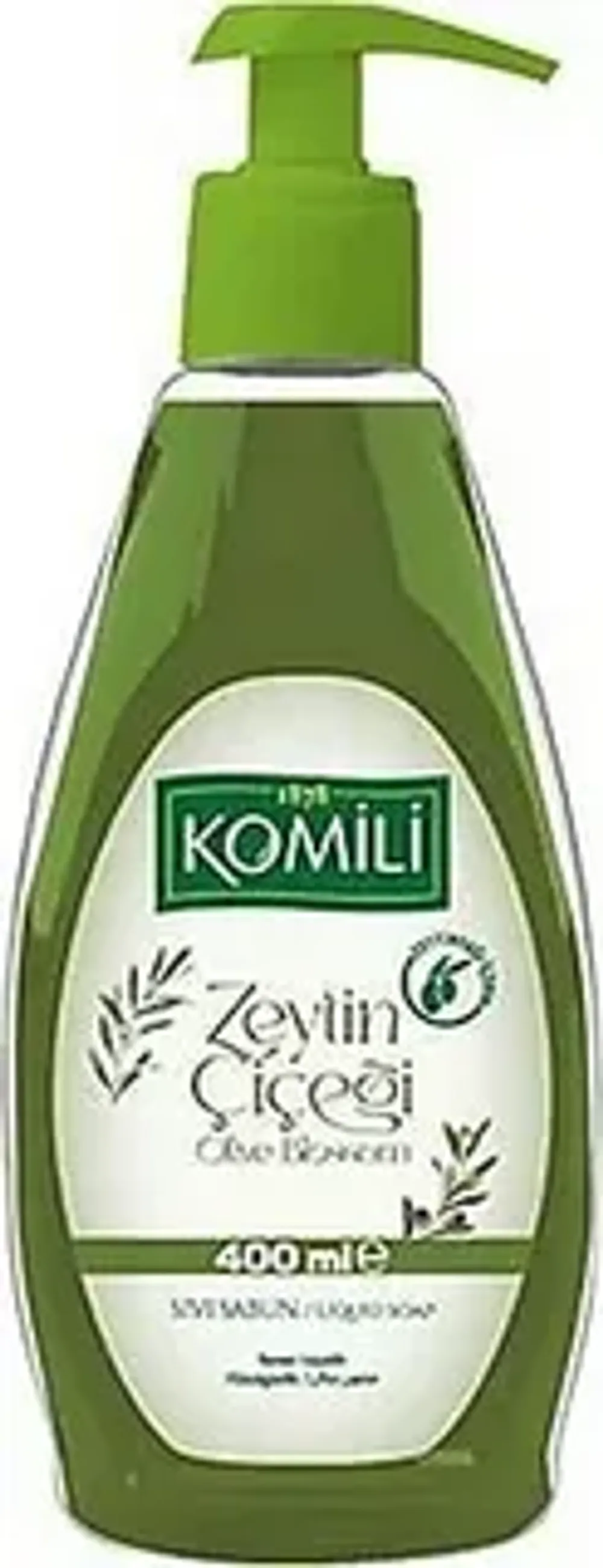 KOMILI концентр. ж. мыло цветок оливы 400мл*12шт