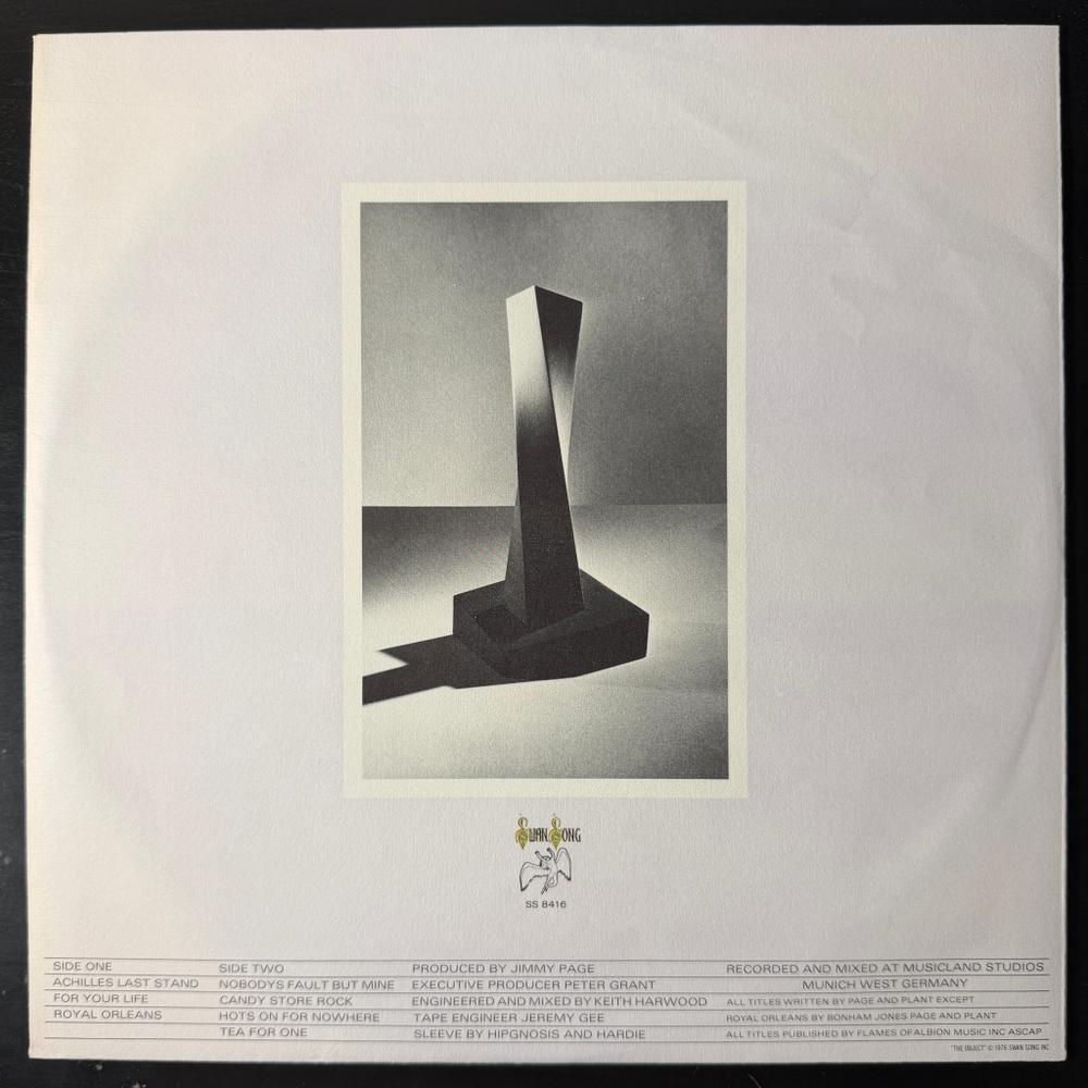 Виниловая пластинка Led Zeppelin ‎– Presence LP