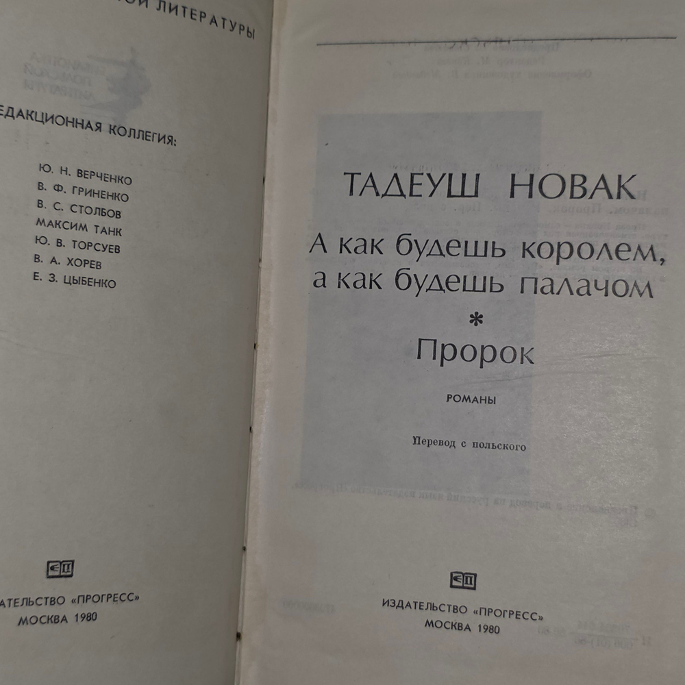 книга " А как будешь королем, а как будешь палачом. Пророк "