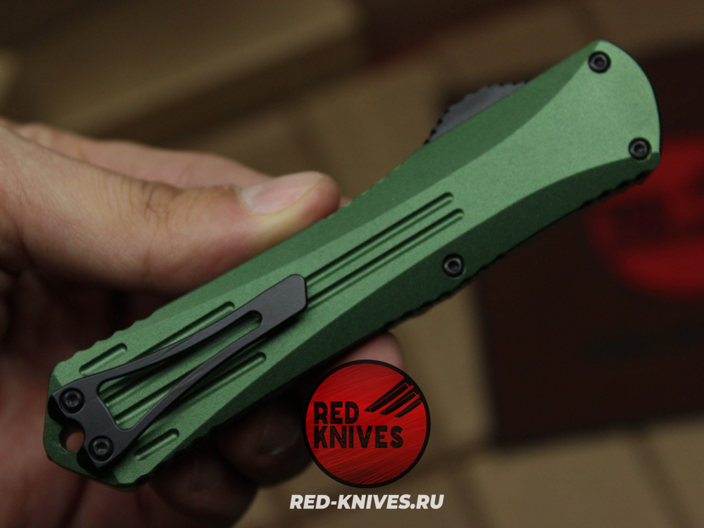 Heretic Knives Manticore-E D/E - зеленая рук, светлый клинок RK/Н107