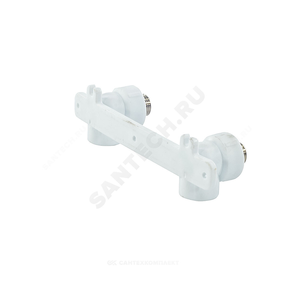 Планка монтажная PP-R белая Дн 25х1/2" НР под смеситель с водорозетками PRO VALFEX 10124220-PRO