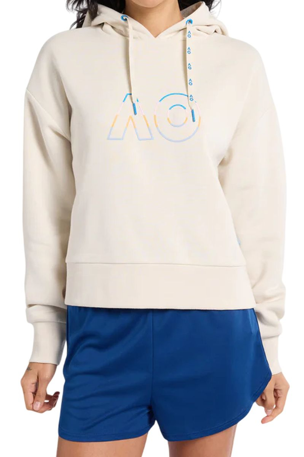 Женская теннисная толстовка Australian Open Oversized Logo