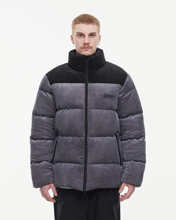 Пуховик AW24 Downjacket Velvet Combo Grey - фото 5