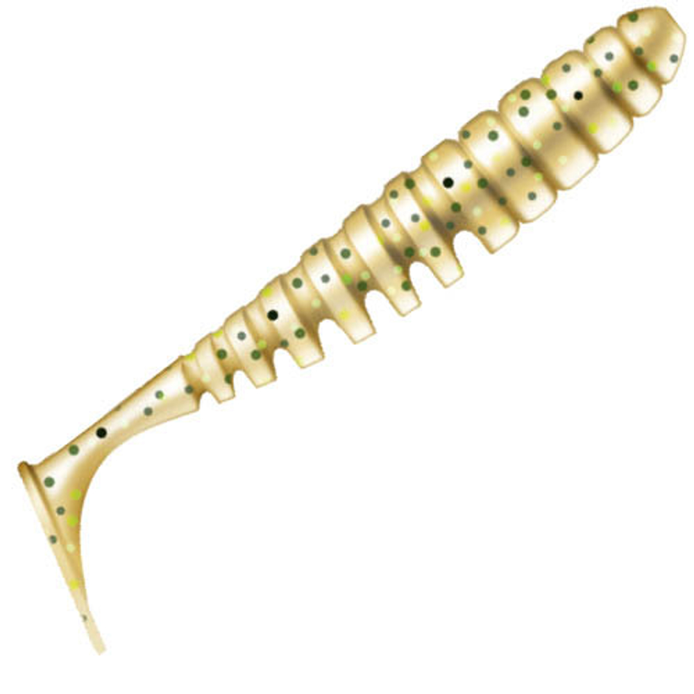 Приманка ZUB-SHAD  50мм(2")-10шт, (цвет 503) коричневый с блестками