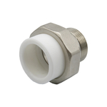 Муфта комб. разъемная, нар 40х1 1/4" EVER® БЕЛЫЙ штрихкод (Россия)