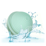 Зеленый вибромассажер Opal Ripple Massager (Цвет: зеленый)