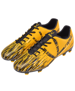 Бутсы футбольные Rapido FG Yellow/black, детский
