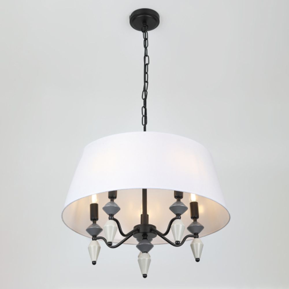 Люстра Rivoli Alisia 2096-310 5 х Е14 40 Вт классика | Классика