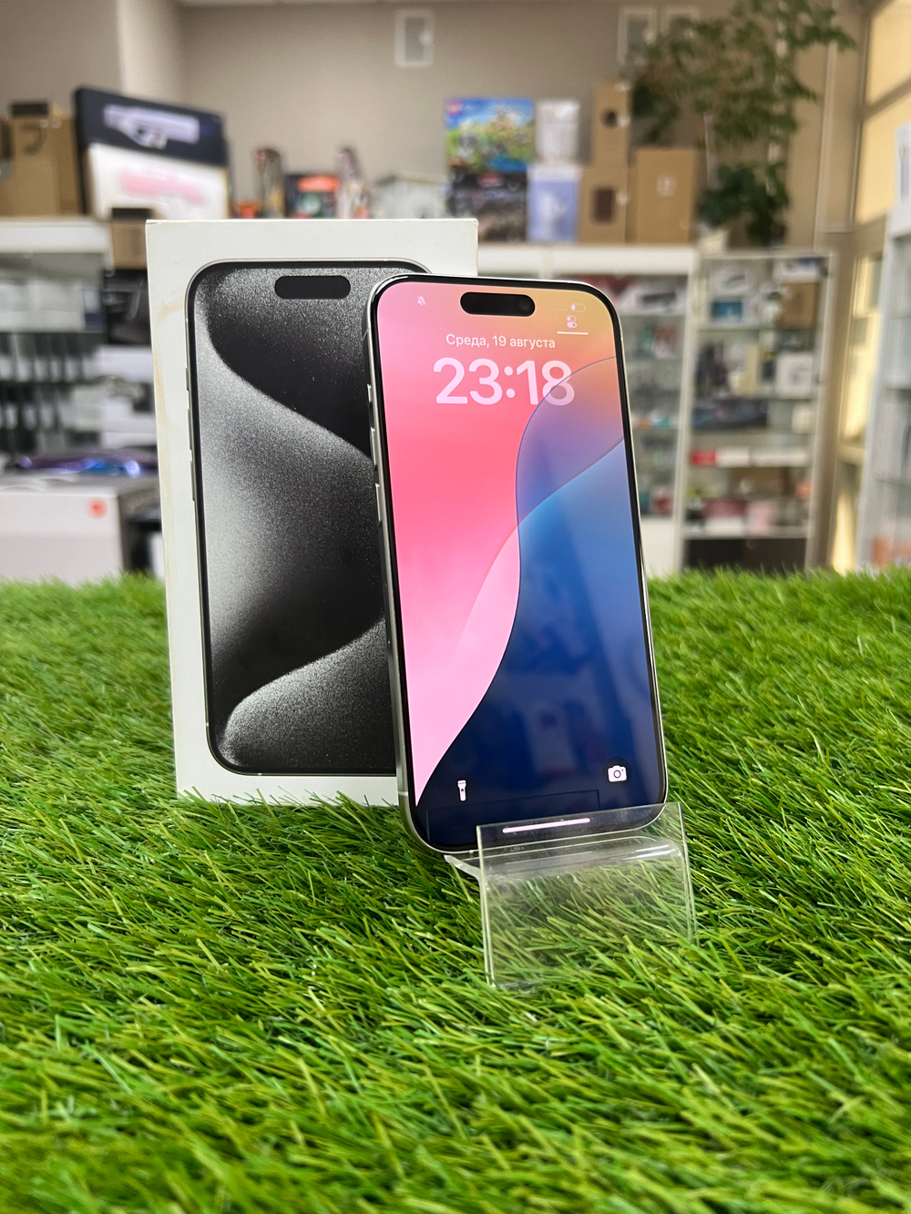Б/У iPhone 15 Pro 512Gb White Titanium