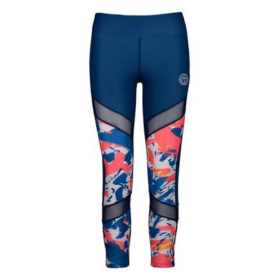 Женские теннисные брюки BIDI BADU Baina Tech Tight Women - Dark Blue, Multicoloured