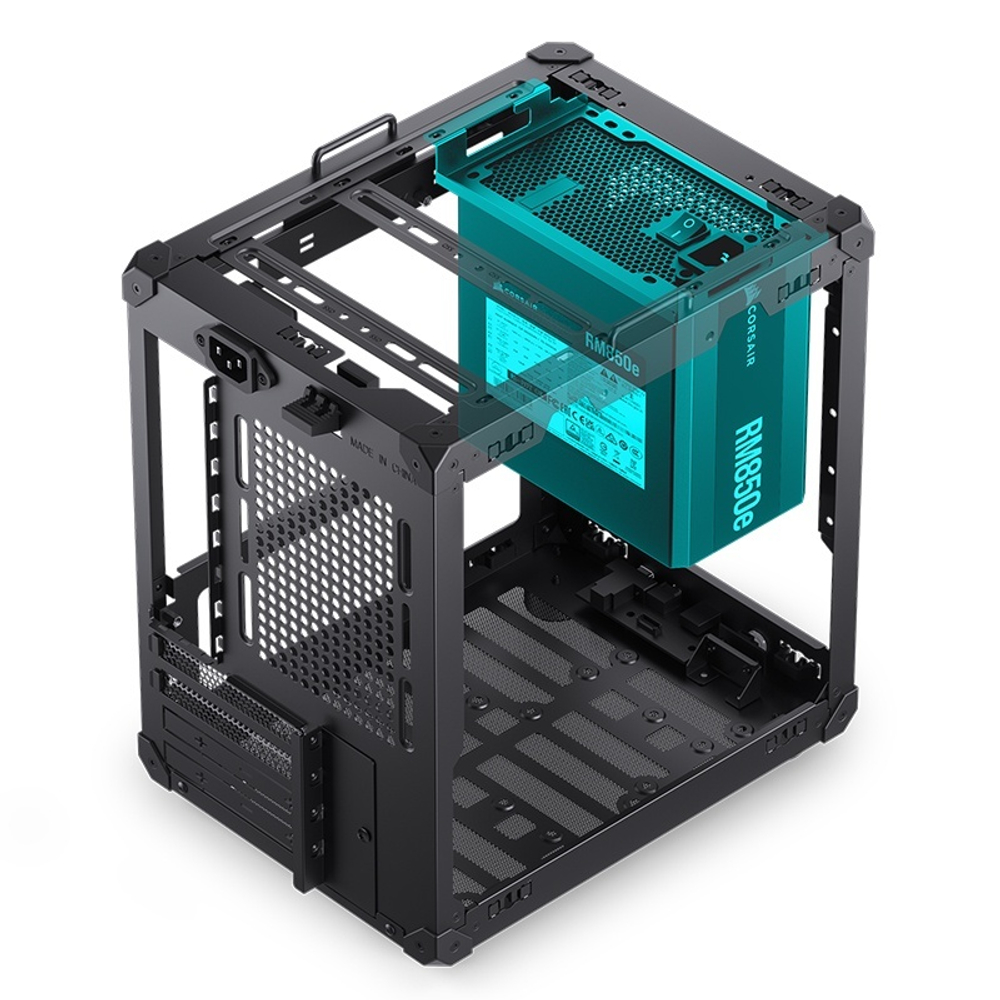 Корпус JONSBO C6-ITX, ITX, MINI-DTX, черный (без БП)