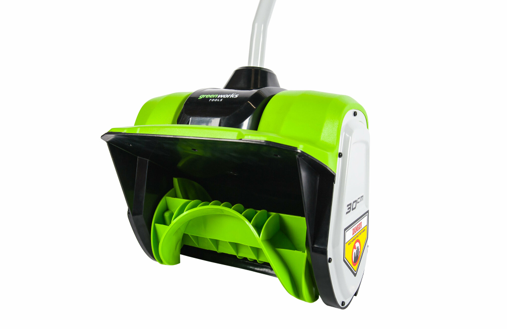 Снегоуборщик-снеголопата GREENWORKS GD40SS 40В,б/щ,30 см,1хАКБ 4 А.ч и ЗУ (2600807///)