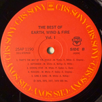 Earth, Wind & Fire ‎– The Best Of Earth, Wind & Fire Vol. I (Япония 1978г.)