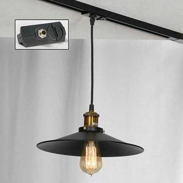 Трековый однофазный светильник LSP-9601-TAB черный New York Lussole LOFT