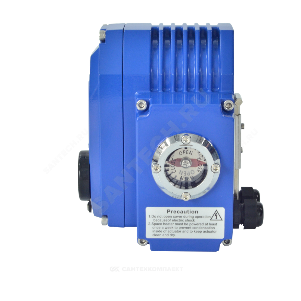 Электропривод четвертьоборотный Q-070 F05/F07 11x11 квадрат 220В Benarmo