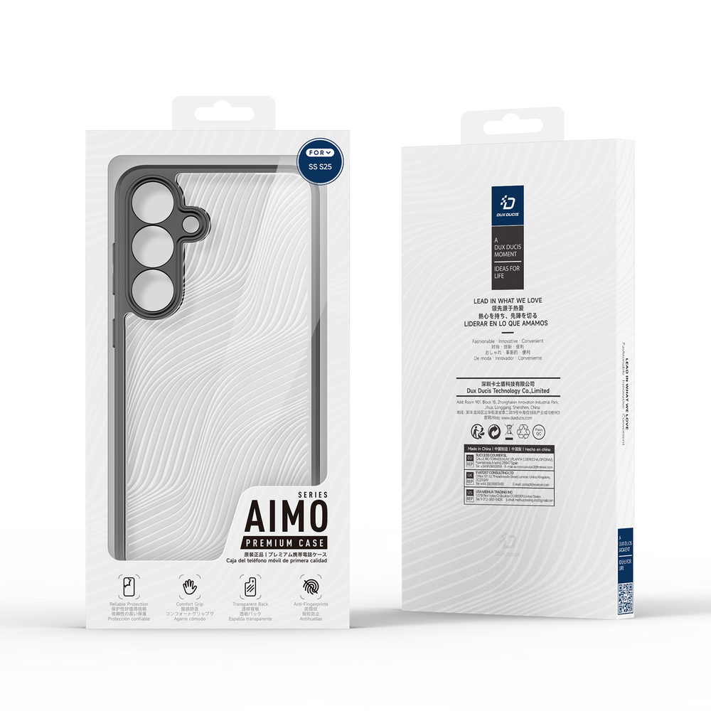 Защитный прозрачный чехол от Dux Ducis для Samsung Galaxy S25, серия Aimo Series Case