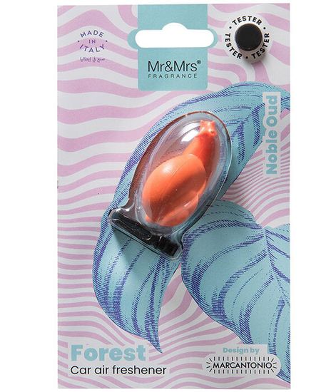 Аромадекор для автомобиля и дома FOREST SNAIL УЛИТКА (благородный уд) в блистере, Mr&Mrs Fragrance