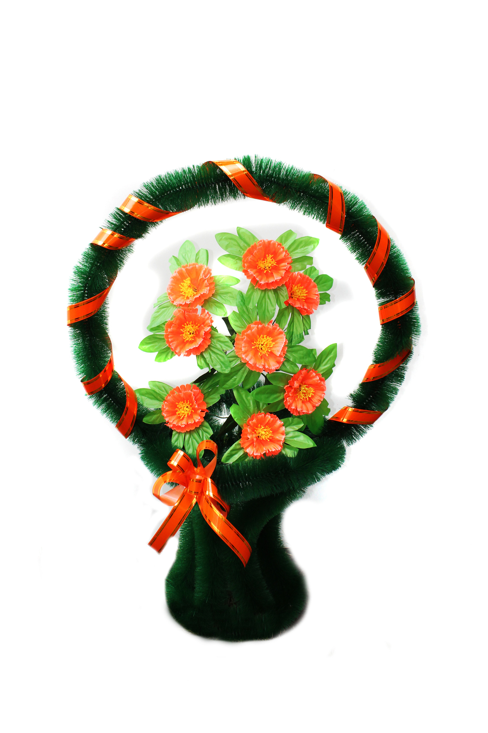 Корзинка с гвоздикой
