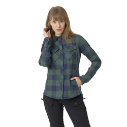 Рубашка женская Helikon-Tex Marigold Shirt Moss Green Checkered (L/Regular, Moss Green Checkered)