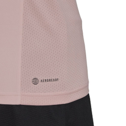 Женская футболка теннисная Adidas Women Club Tennis Tee - wonder mauve/black