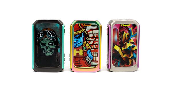Цена на Бокс Мод Vzone Graffiti 220W TC Box Mod 18650 Купить Бокс Мод Vzone Graffiti 220W TC Box Mod 18650