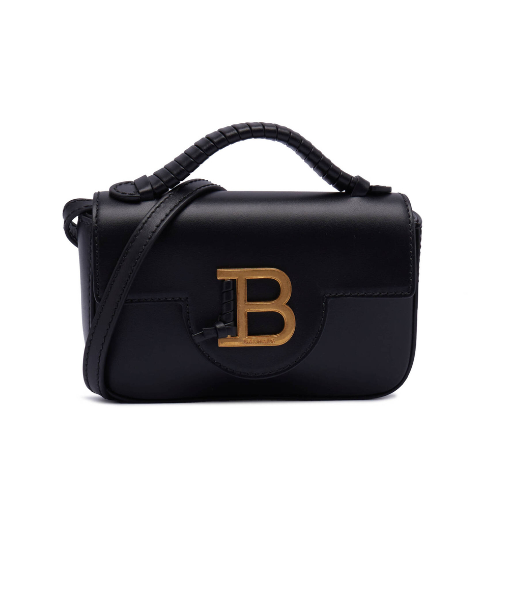 Кожаная сумка через плечо B-BUZZ MINI Balmain - черный(DN1DG811 LAVE)