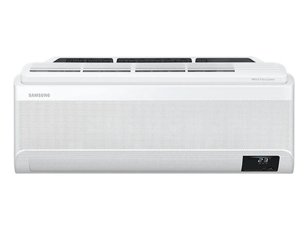 Сплит-система кондиционер инверторный Samsung Wind-Free PM 1.0 AR09AXAAAWKNER на 25 м²