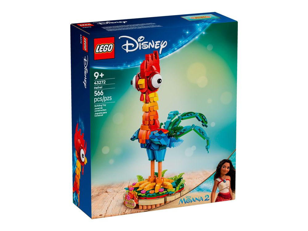 Конструктор Лего Дисней Принцесса Петушок Хэй-Хэй | LEGO Disney Princess Heihei 43272 — 566 деталей (9+)
