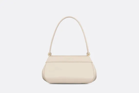 Сумка Dior Key, модель маленького формата кремовый