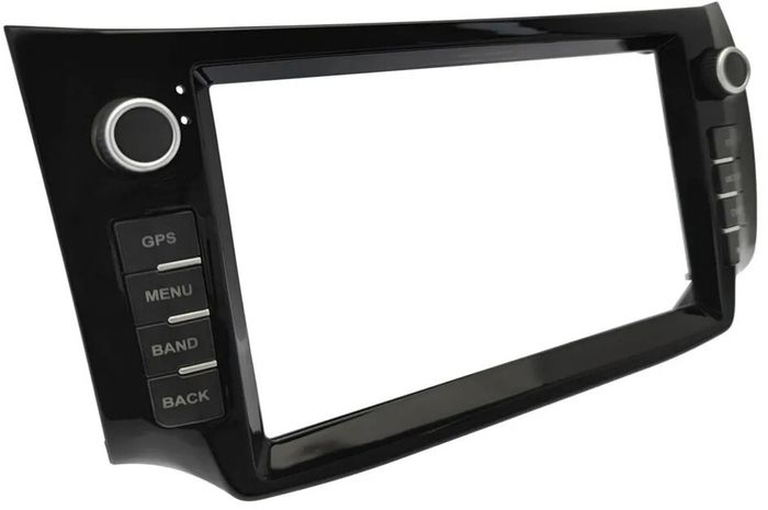 Магнитола для Nissan Sentra/Sylphy B17 2012-2023, Tiida 2015 (рамка с крутилками и кнопками) - CanBox 9-2508 Android 10, SIM-слот