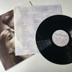 Винтажная виниловая пластинка LP Paul McCartney Press To Play (Канада 1986)