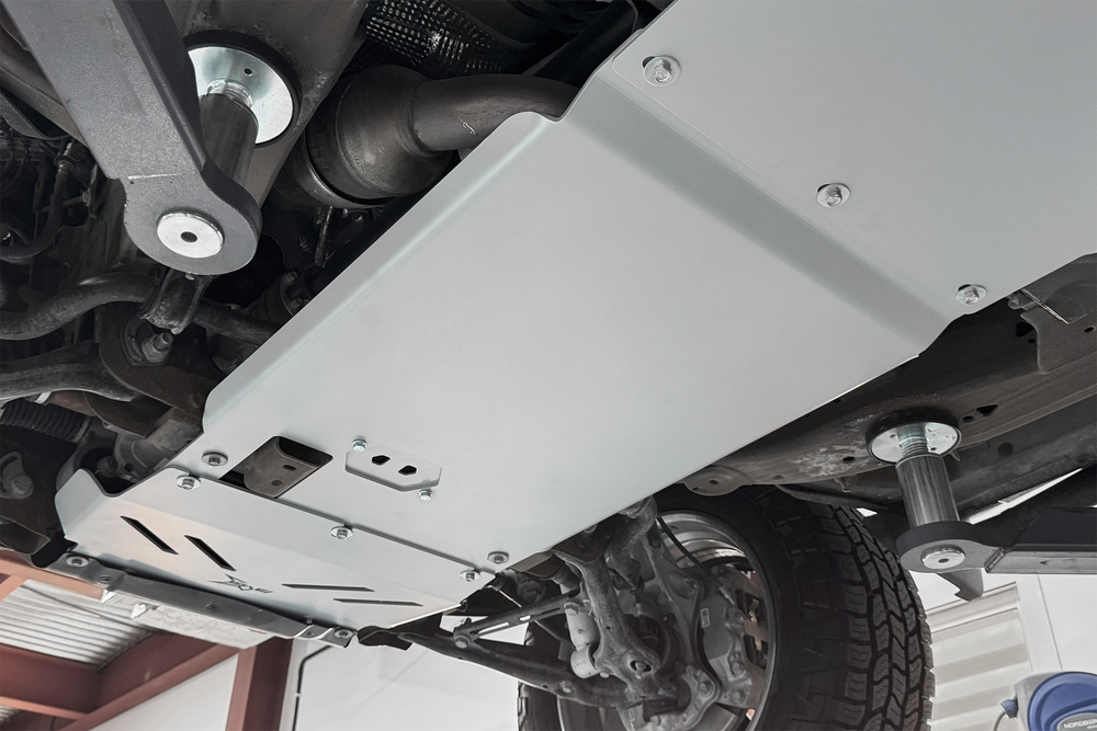 Защита картера двигателя и КПП BMS для Chevrolet Silverado GMC Sierra 2018-2026 5.3L