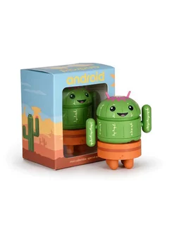 Android Mini Collectible Figure Special Edition робот коллекционный, кактус (Spike)