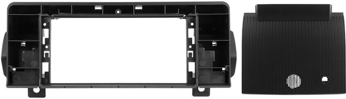 Магнитола для Toyota Land Cruiser 300 2021+ (экран климата снизу, рамка LUX) - FarCar монитор 12.3" 2K QLED на Android 14, Быстрая, CarPlay, 4G SIM-слот