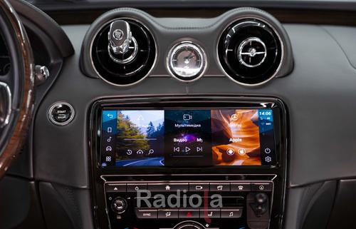 Магнитола для Jaguar XJ 2009-2015 (BOSCH) - RDL-1669-B монитор 10.25" на Android 13, Быстрая, CarPlay, 4G SIM-слот