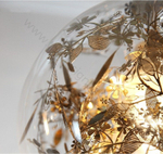 Pendant design lamp Tangle Globe by Artecnica (Gold)
