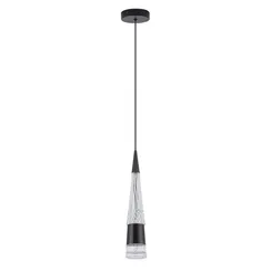 Подвесной светильник LED4U L7122-1 CR-BK LED4U