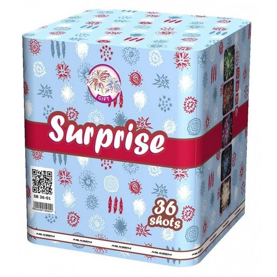 Батарея салютов SURPRISE (36/1,2) SB-36-01*