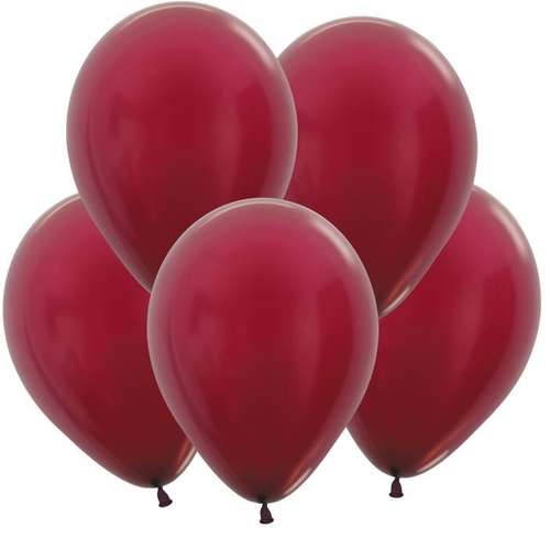 Шар 5" Бургундия, Метал / Burgundy 518 Sp