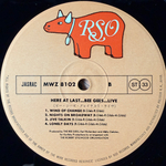 Bee Gees – Here At Last - Live 2LP (Япония 1977г.)