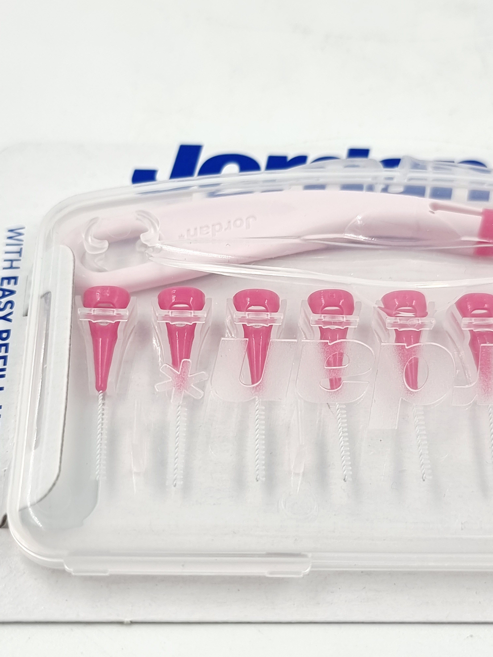Межзубные ершики Jordan Clinic Brush Between 0,4 мм размер ХS (Розовый), 10 шт (Из Финляндии)