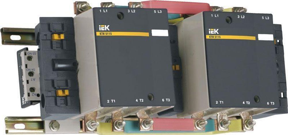 Контактор КТИ-52253 реверс 225А 400В/АС3 IEK KKT53-225-400-10