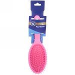 Расческа массажная «Lady Brush», форма овальная, цвет фуксия, 22,5*7см (блистер Ultramarine)