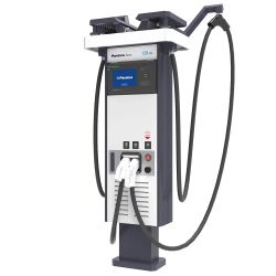 Зарядная станция Pandora Aero 160/22 Tesla (NACS) + GB/T + розетка Type2 22кВт