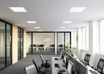 Светильник LED Ecophon (для потолка Экофон) кромка-Dg 600х600 35Вт 3000К опал IP40 DR