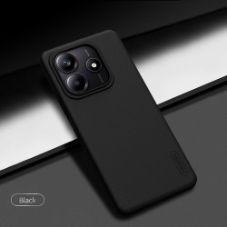 Тонкий жесткий чехол от Nillkin для Xiaomi Redmi Note 14 5G (версия Глобал), серия Super Frosted Shield