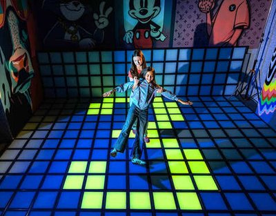 Интерактивный светодиодный пол «Арена Pixel battle» 364шт максимальная комплектация 33 кв. м.