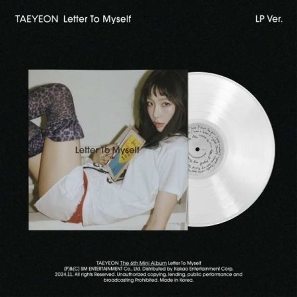 Альбом TAEYEON - Letter To Myself 6th Mini Album LP Version