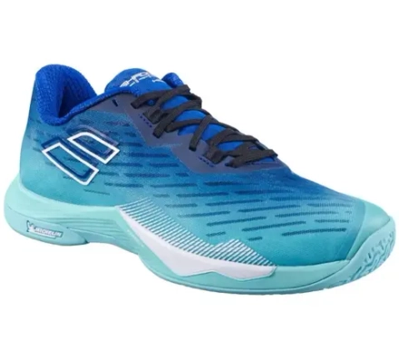 Мужские кроссовки для сквоша/бадминтона Babolat Shadow Tour 5 Wide - ceramic blue
