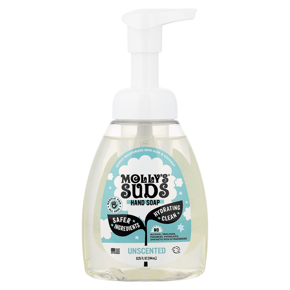 Molly's Suds, мыло для рук, без запаха, 244 мл (8,25 жидк. унции)